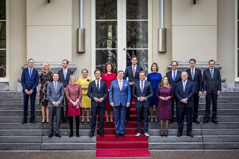 Presentation of the third Rutte cabinet