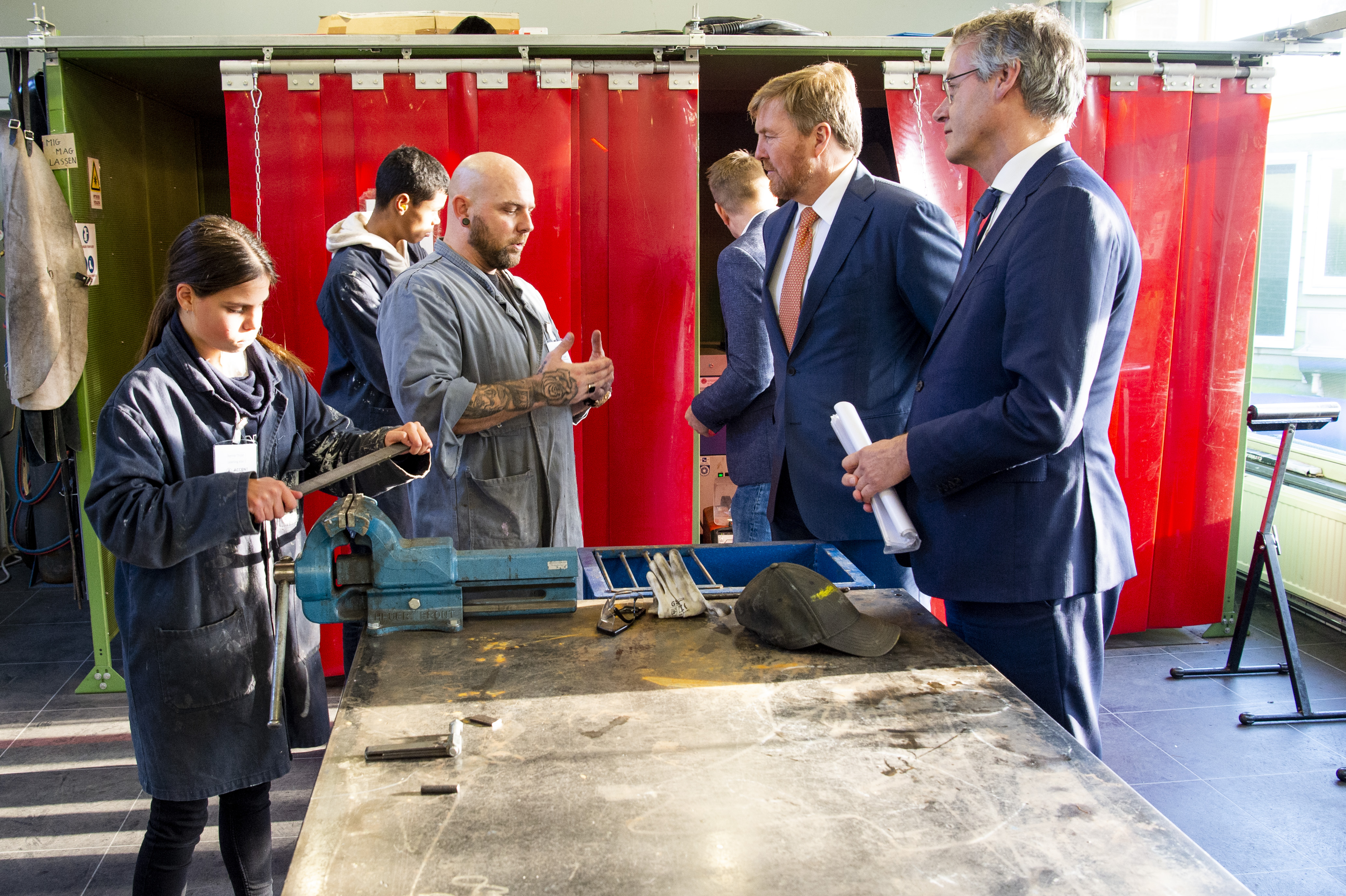 Working visit King Willem-Alexander